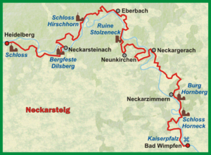 Neckarsteig | Wanderung am Neckar von Bad Wimpfen nach Heidelberg
